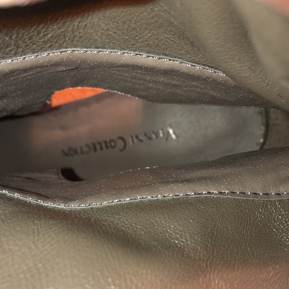 NWOB Vianni Collection taupe leather booties 6.5 by - Picture 15 of 17